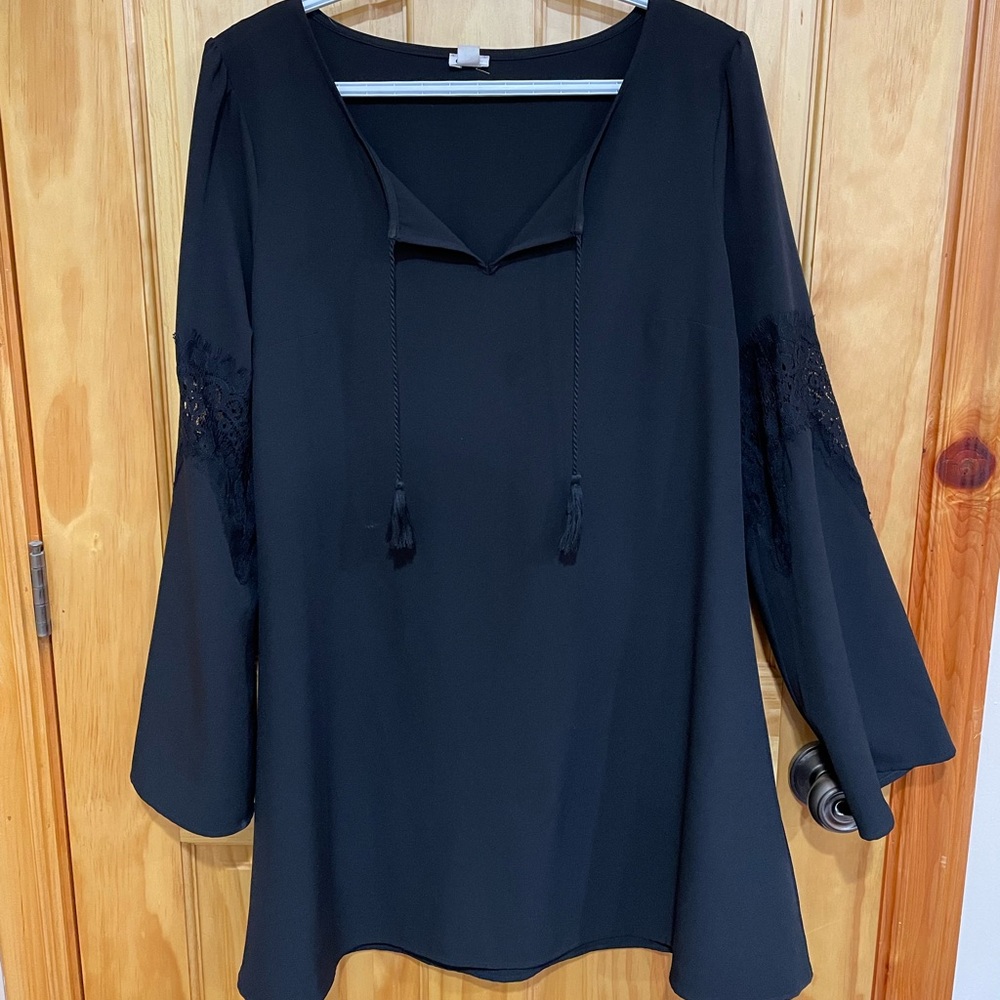Long Sleeve Lace Dress